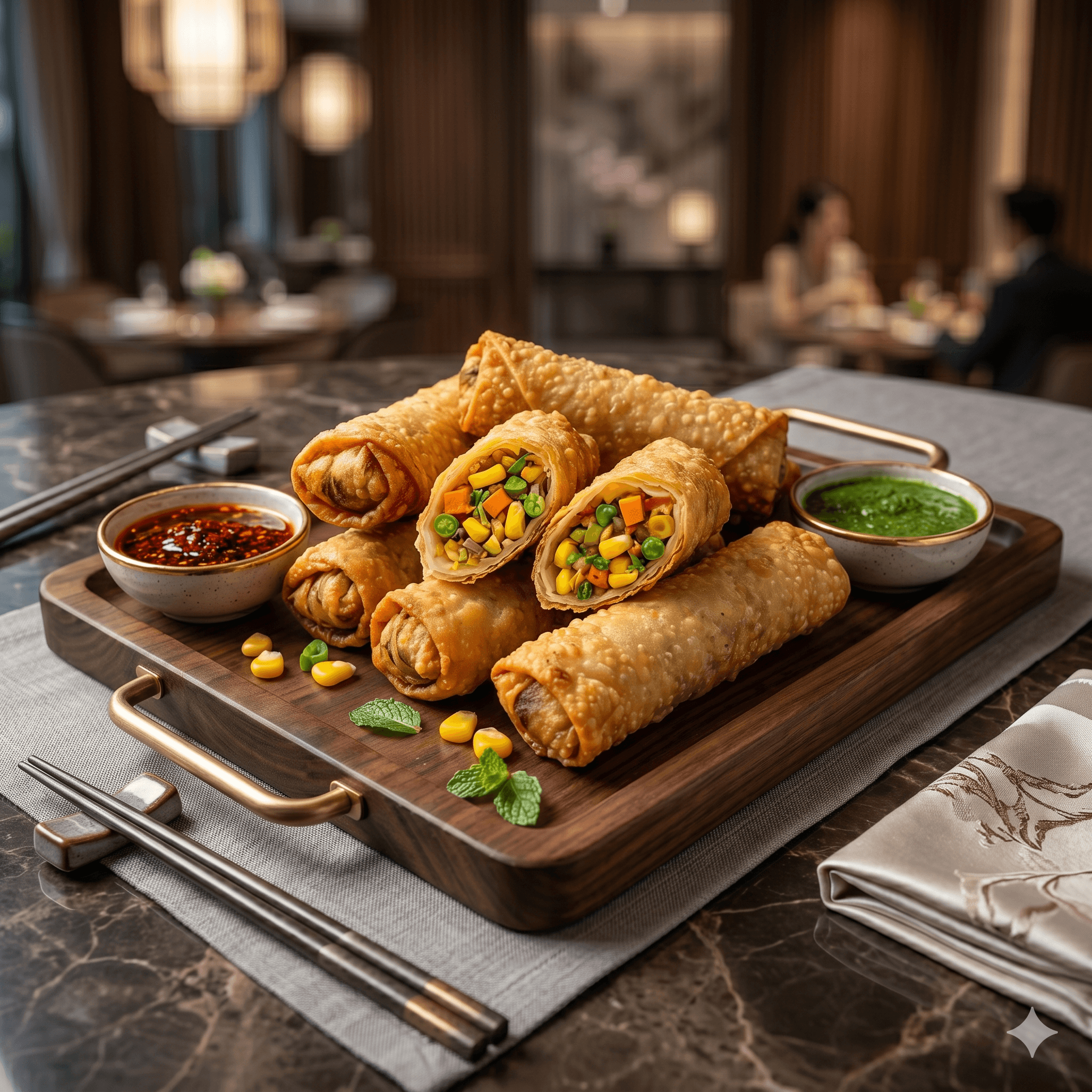 Corn Spring Roll