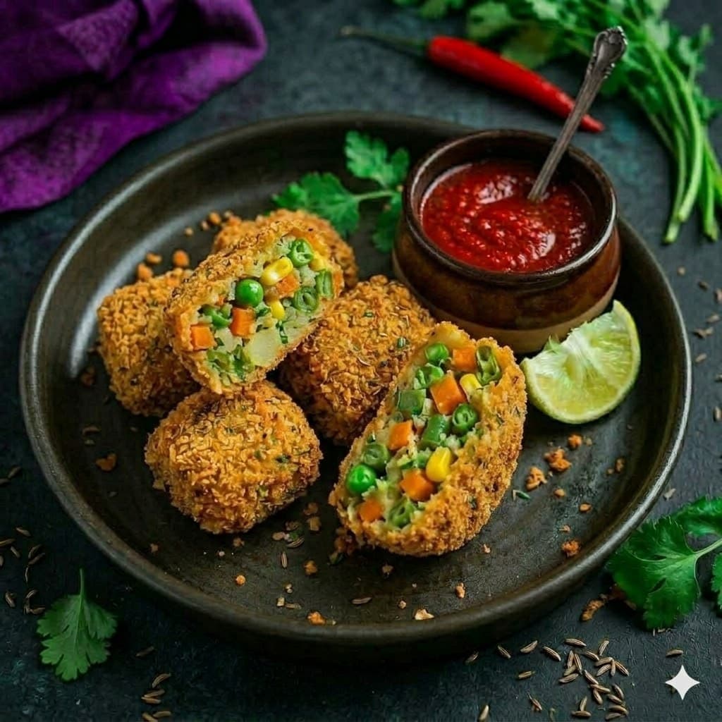 Coated Mix Vegetables