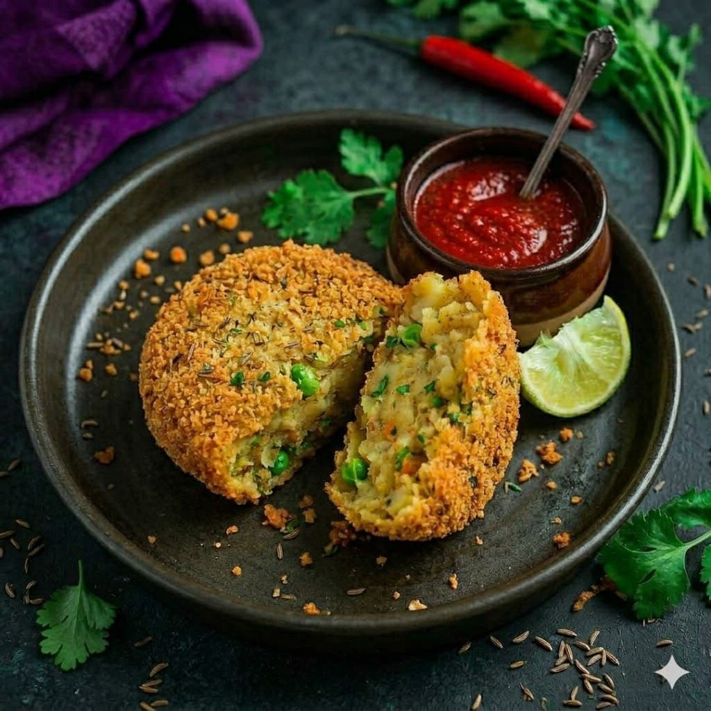 Crispy Veg Masala Patty