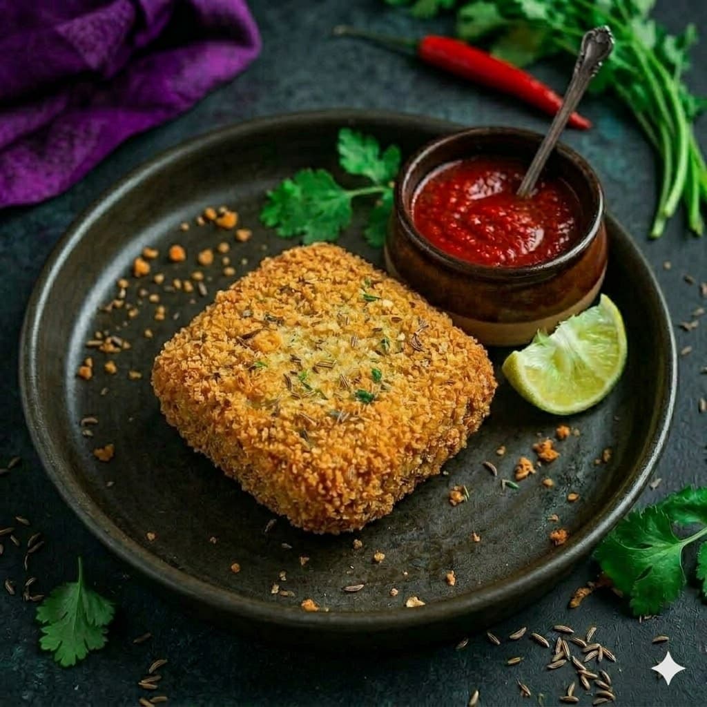 Mix Veg Cutlet Patty (Square)